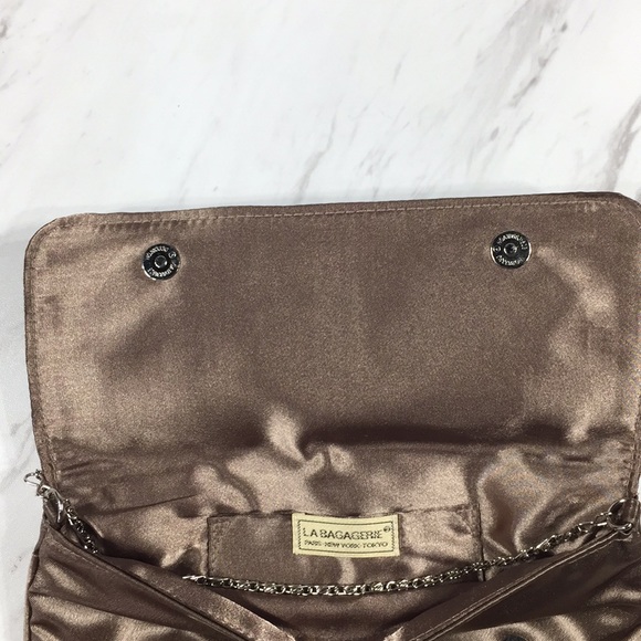 ⭐️ LA BAGAGERIE METALLIC HANDBAG - Picture 3 of 4